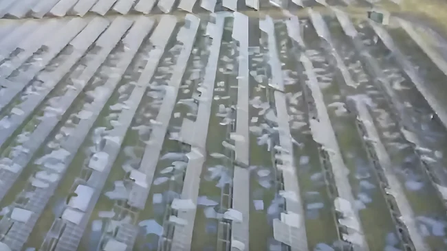 הסופה החריבה את חוות השמש הגדולה בבריטניה&nbsp;