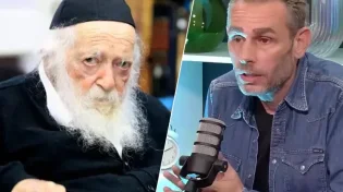 הזמר מושיק עפיה הגיע לציונו של הגר"ח קנייבסקי זצ"ל: "ביקשתי בריאות"