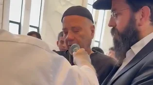 לואיס הר, שחולץ מהשבי, חגג עם תלמידי ישיבת בני עקיבא בגבעת שמואל