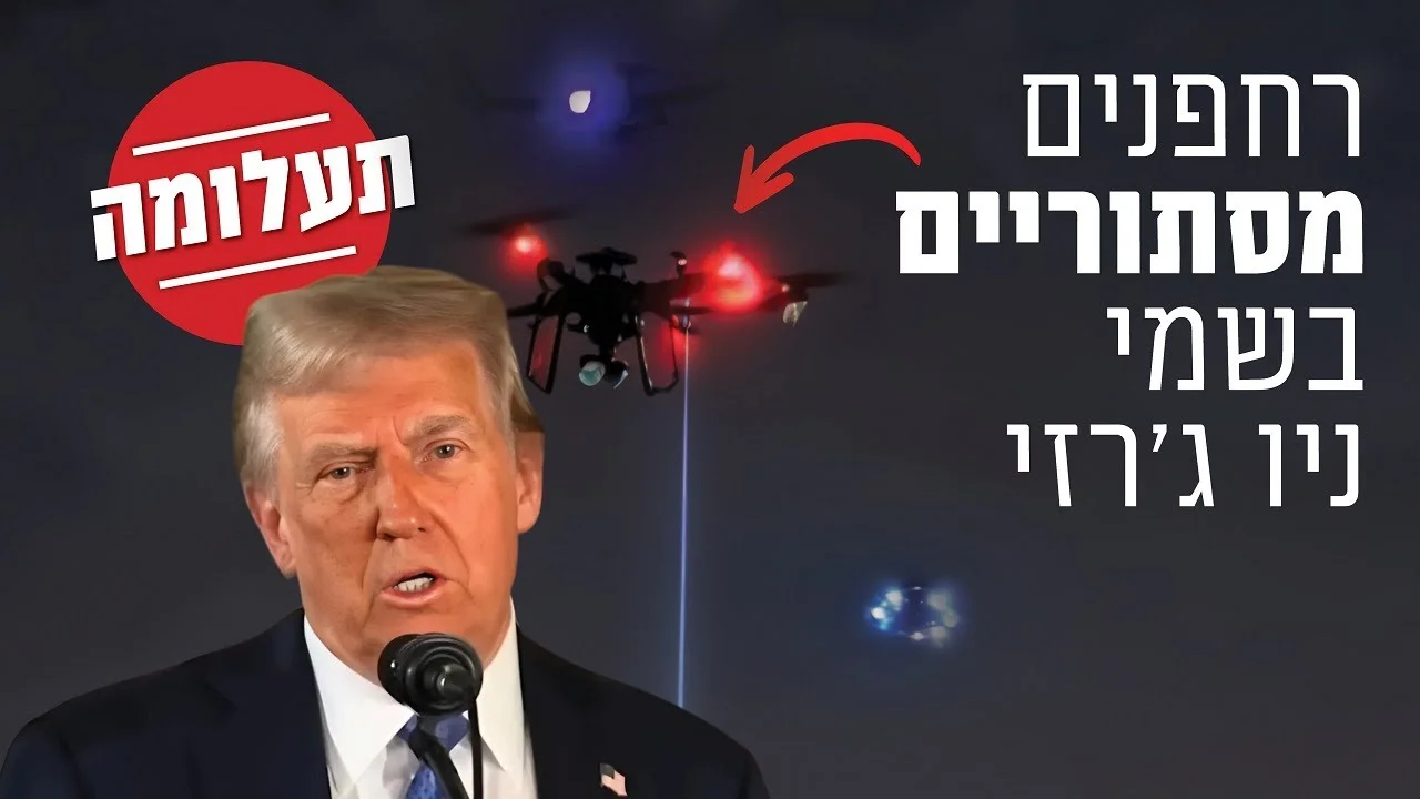 תעלומה: רחפנים מסתוריים בשמי ניו ג'רזי | המקובל הרב יוסף ביטון בחשיפה