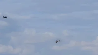 המסוק עקב אחרי הכטב"ם העוין וכך זה נגמר