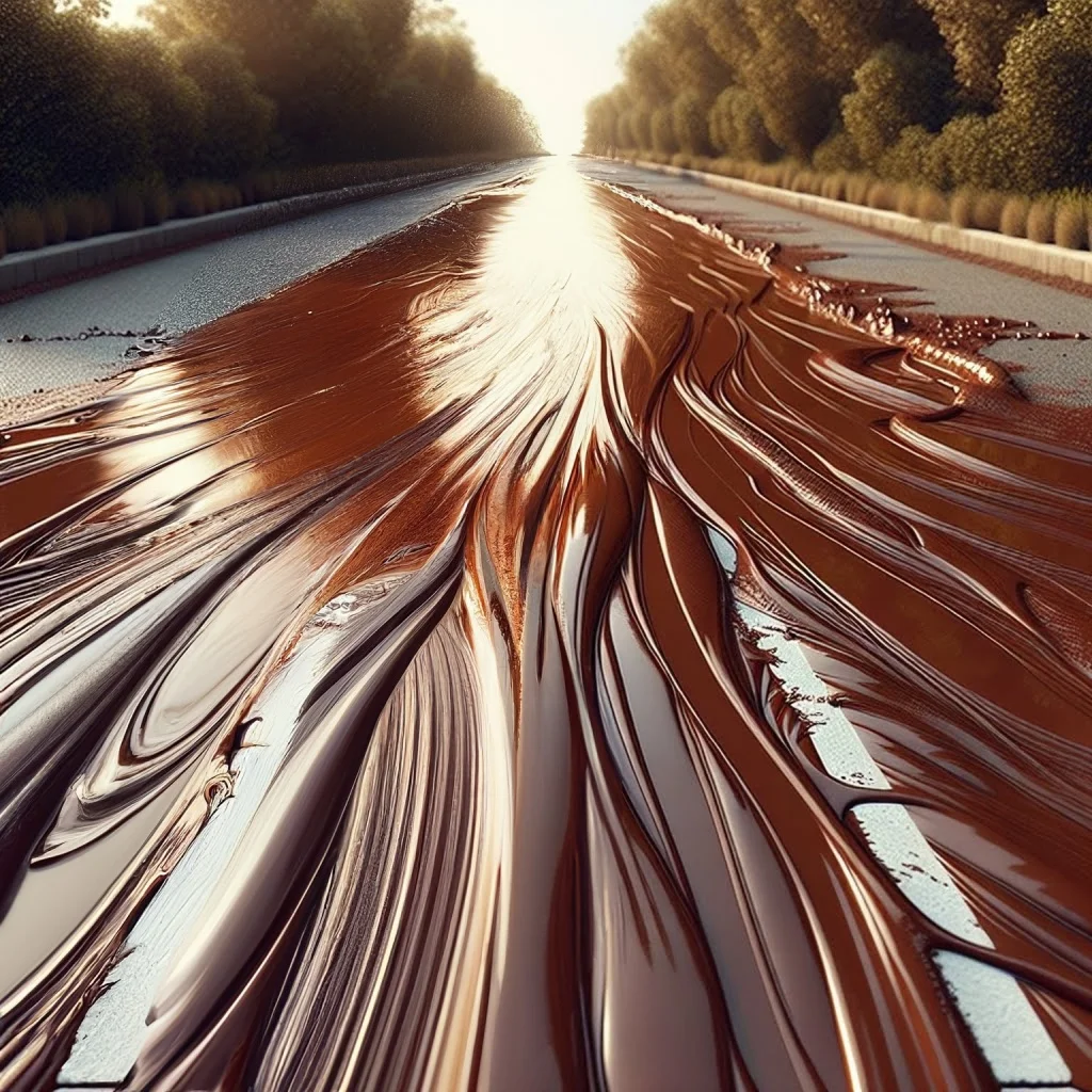 נהר שוקולד על הכביש: תאונה מתוקה בצפון איטליה נהר שוקולד על הכביש: תאונה מתוקה בצפון איטליה