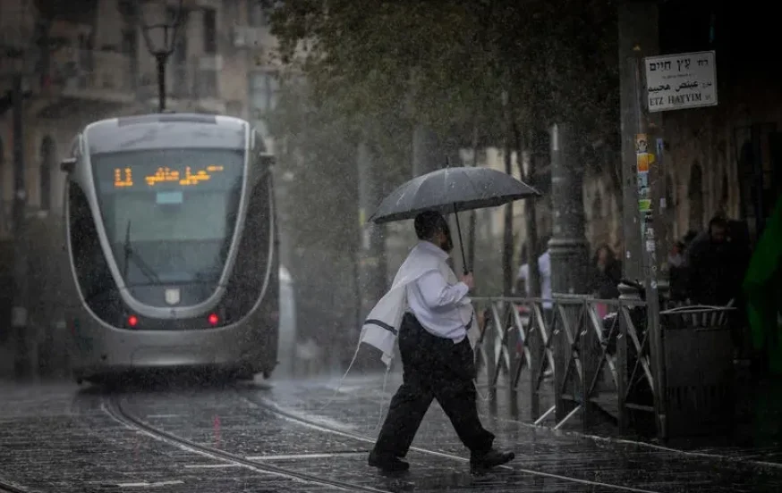 גל גשמים עז ישטוף את ישראל בימים הקרובים גל גשמים עז ישטוף את ישראל בימים הקרובים
