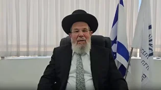 הרב הראשי, הגאון הרב קלמן בר: "ערוץ 2000 מאיר את הנשמה - כל השנה"
