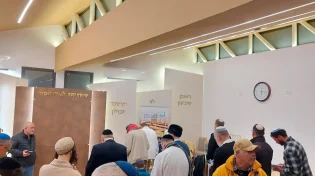 לראשונה מאז פרוץ המלחמה: בית כנסת חדש נחנך ברמת הגולן