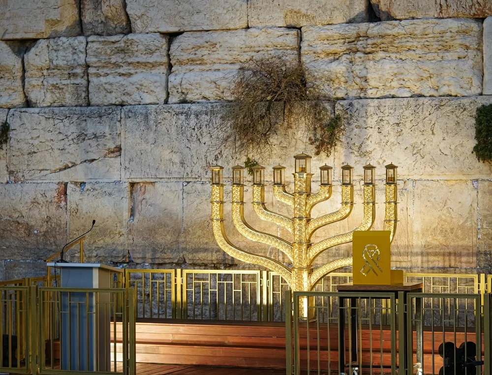 חנוכה בכותל חנוכה בכותל