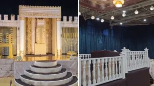בית כנסת בסגנון בית המקדש: האודיטוריום שהפך להיכל תפילה