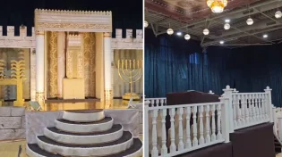 בית כנסת בסגנון בית המקדש: האודיטוריום שהפך להיכל תפילה
