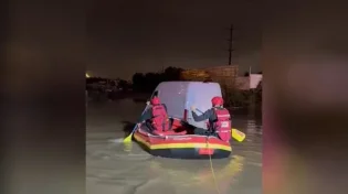 לוחמי חילוץ חילצו אדם בשיטפון באזור טייבה