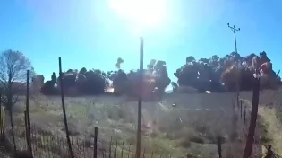 תיעוד מרהיב: פיצוץ בשדה מוקשים ישן ברמת הגולן