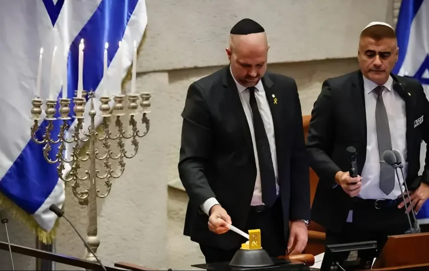 טקס הדלקת נר חנוכה בכנסת טקס הדלקת נר חנוכה בכנסת