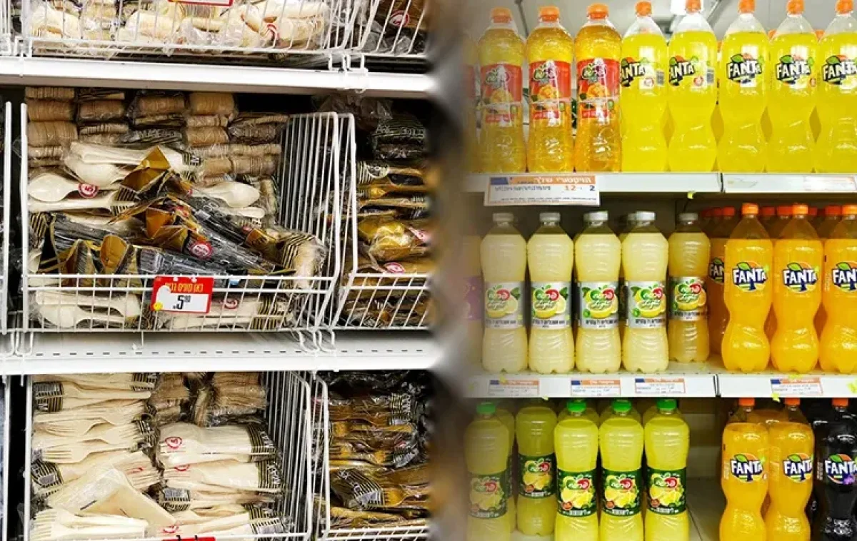בשורה: ביטול קבוע של מס הקנייה על כלים חד פעמיים ומשקאות מתוקים