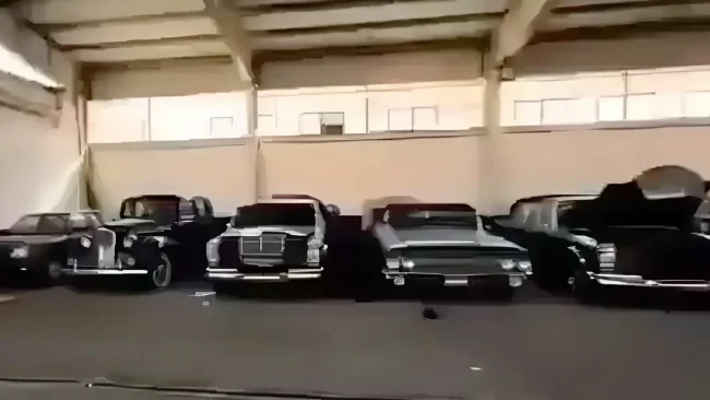 תצוגת אוסף מכוניות היוקרה של אסד בשווי מיליארד דולר