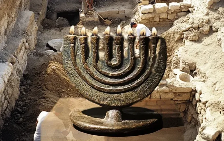 חנוכייה עתיקה שהתגלתה בגליל חושפת סודות מפתיעים מהעבר