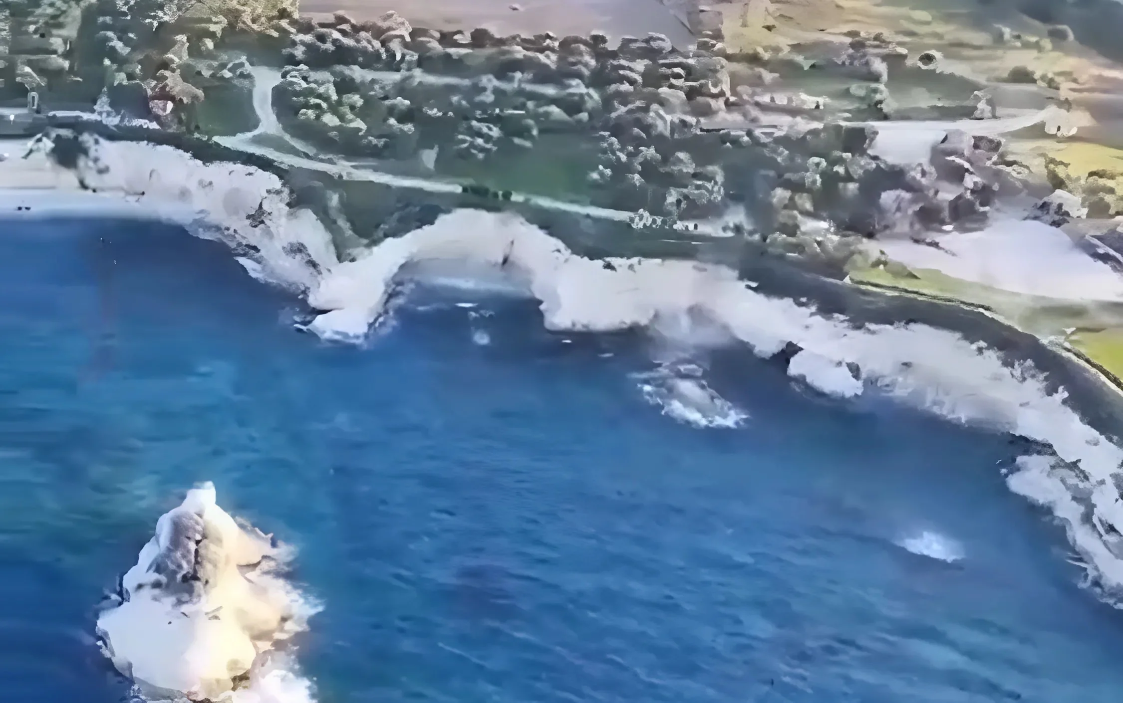 "עם נפילת משטר אסד: כך נראים פלאי הטבע של סוריה בצילום רחפן"