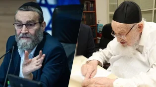 גפני בשיחה עם מרן הרב ברגמן על חוק הגיוס - "בלי זה אין לנתניהו ממשלה"