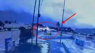 תיעוד דרמטי: מטוס קל התרסק ועלה באש על כביש מהיר בברזיל