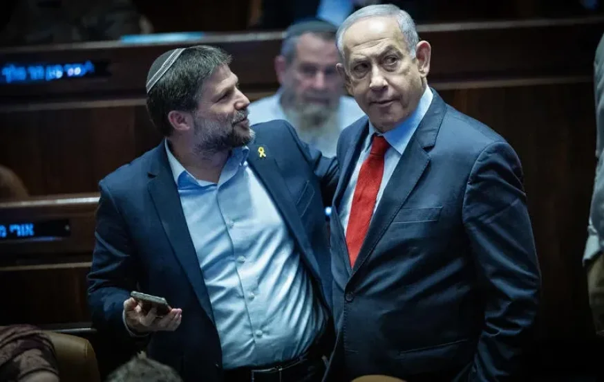 נתניהו לוחץ על סמוטריץ': תתמוך בעסקת החטופים נתניהו לוחץ על סמוטריץ': תתמוך בעסקת החטופים