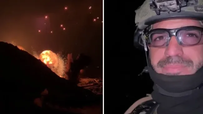 לוחמי צה"ל בפיצוץ אחרון בלבנון