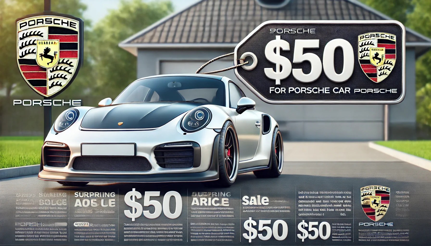 מכרה את ה'פורשה' שלה ב- 50 דולר - מסיבה הזויה במיוחד מכרה את ה'פורשה' שלה ב- 50 דולר - מסיבה הזויה במיוחד