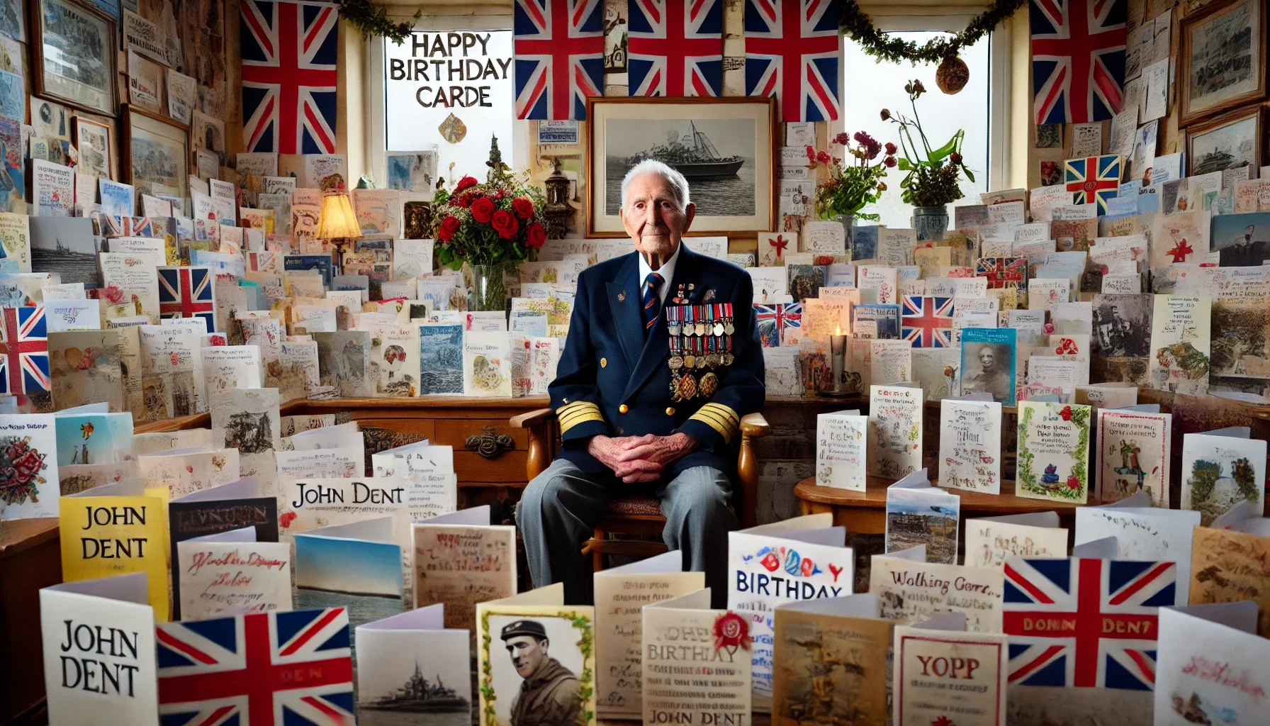 בן 100 קיבל יותר ממאתיים כרטיסי ברכה - מסיבה מרגשת בן 100 קיבל יותר ממאתיים כרטיסי ברכה - מסיבה מרגשת