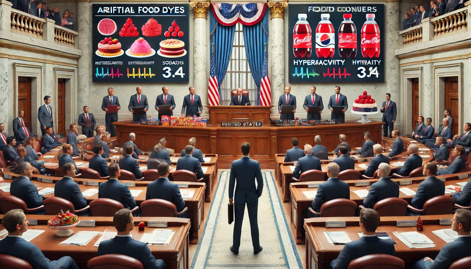 האם צבעי מאכל יהפכו בקרוב ללא חוקיים בארה"ב?