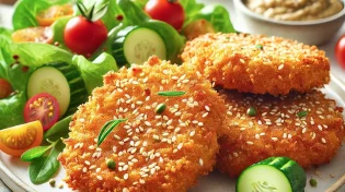 איך מכינים שניצל ללא פירורי לחם וללא קמח?