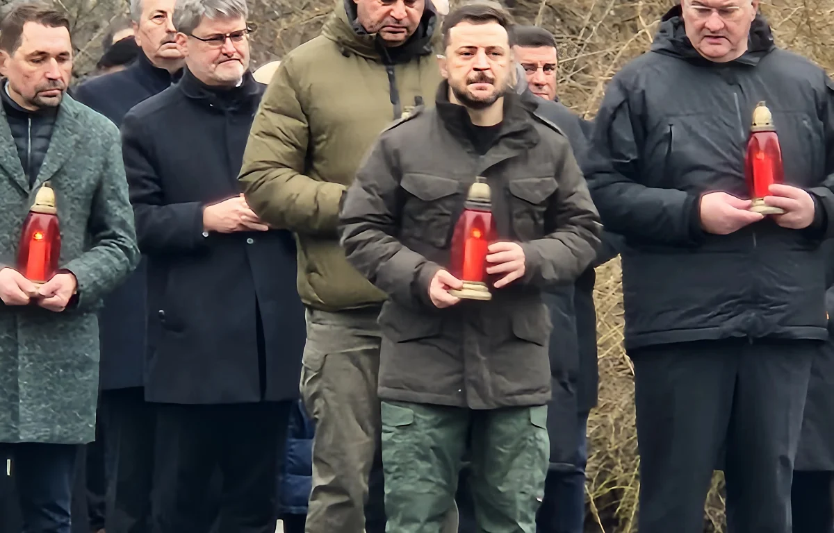 זלנסקי בטקס במלאת 80 שנה לשחרור אושוויץ: "להנחיל את זיכרון השואה לדור הצעיר"