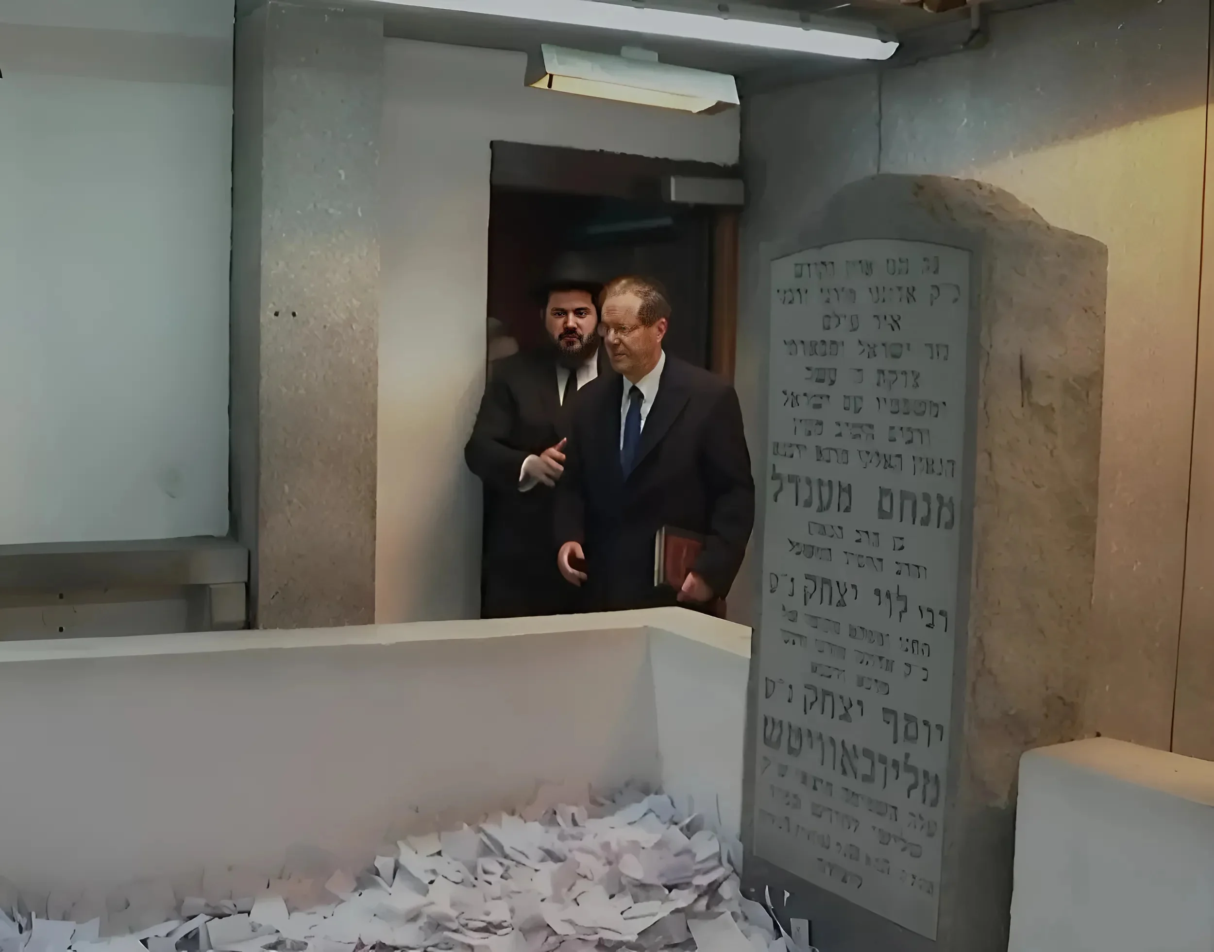 הנשיא התפלל בקבר הרבי מליובאוויטש: "לשובם המהיר של כל החטופים"