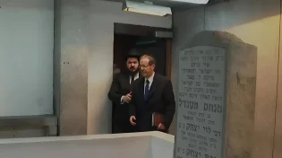 הנשיא התפלל בקבר הרבי מליובאוויטש: "לשובם המהיר של כל החטופים"