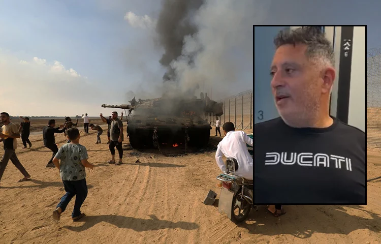 "הלב נשבר לי על הפגיעה": אבי החטופה ששוחררה מתנצל בדמעות "הלב נשבר לי על הפגיעה": אבי החטופה ששוחררה מתנצל בדמעות