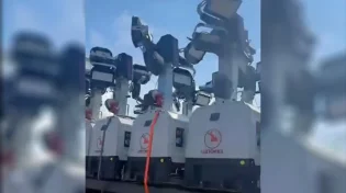 המשאיות בדרום בהכנות להילולת הבבא סאלי זיע"א