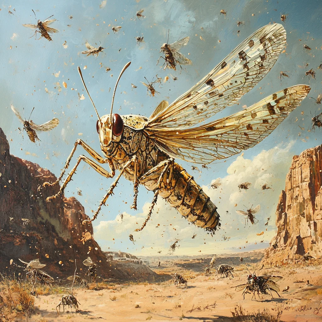 מכת הארבה – המכה שהייתה שונה מכולן