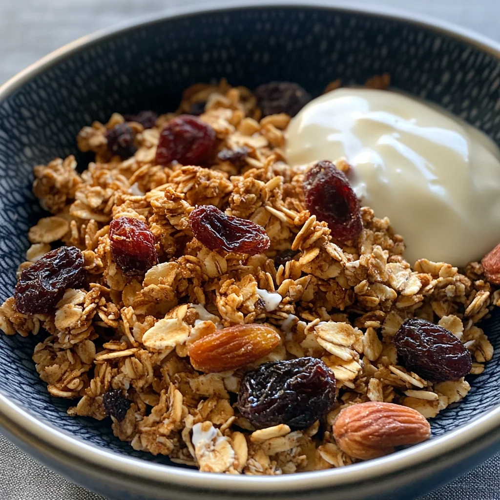 גרנולה ביתית בטעמי ט"ו בשבט – בריאה, קראנצ'ית וממכרת!