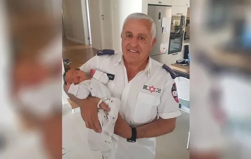 בן 72, אחראי ל-81 לידות: הכירו את "המיילד מאופקים" 