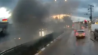 תיעוד דרמטי: הרכב התפוצץ בטירה - חשד לאירוע פלילי