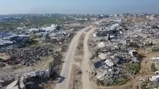 "פינוי-בינוי"? תיעוד ההרס הנרחב בצפון רצועת עזה