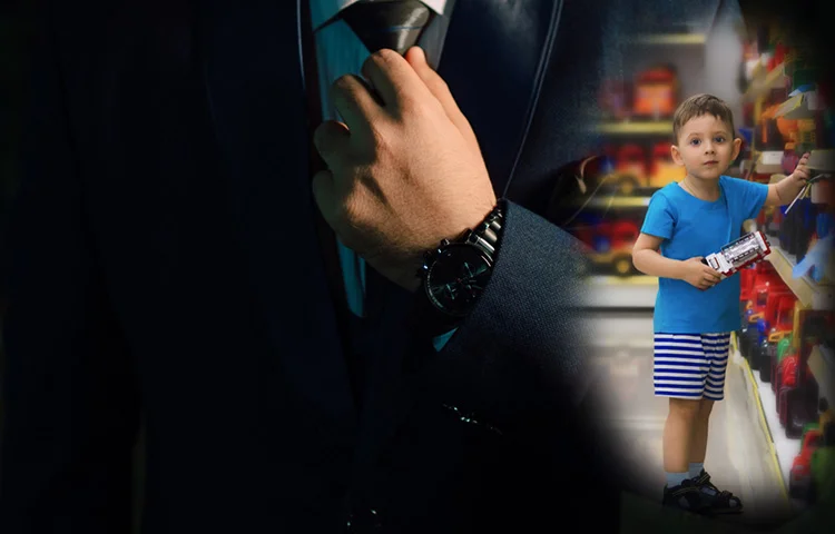 מילד שגנב צעצועים מהחנות, לחתן של הבעלים שלה