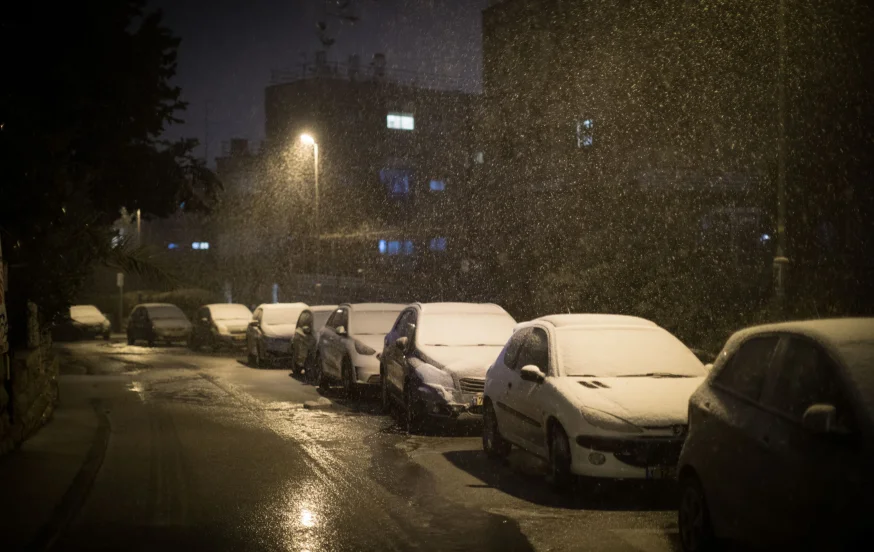 שלג בדרך לירושלים: גל קור עוצמתי ישתלט על ישראל בסופ"ש שלג בדרך לירושלים: גל קור עוצמתי ישתלט על ישראל בסופ"ש