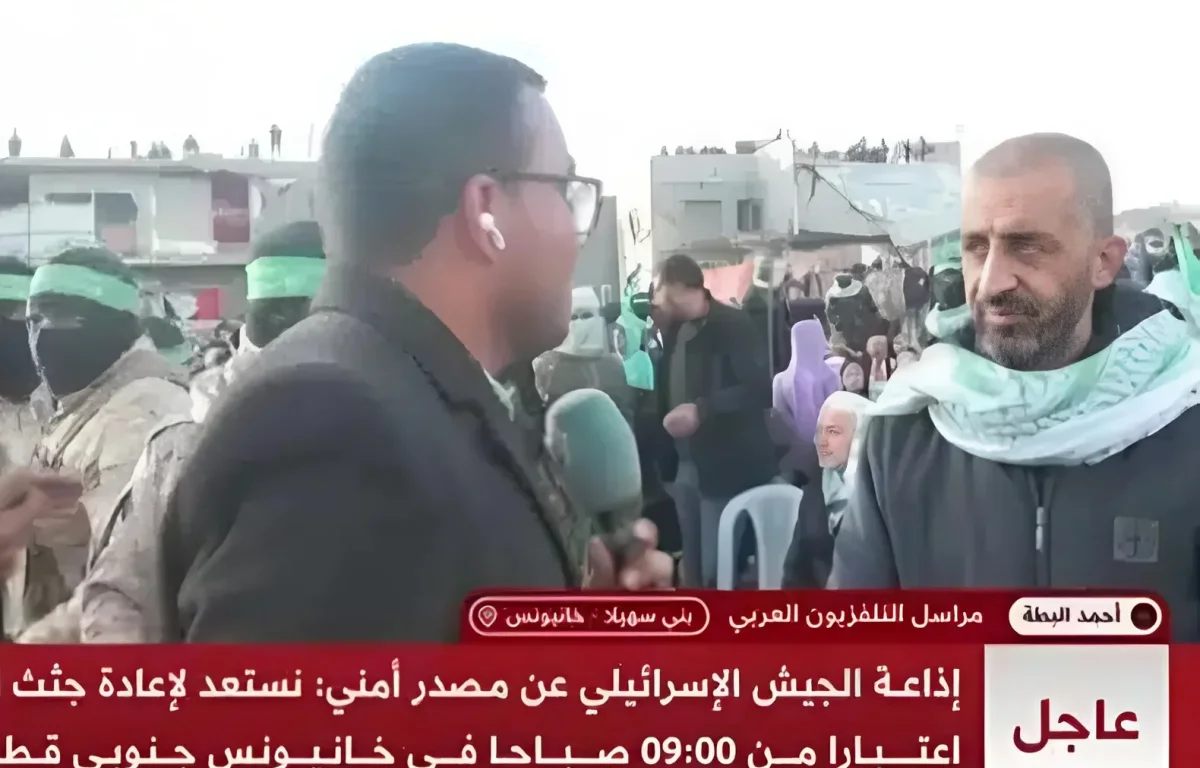 הפרובוקציה של חמאס: מחבלים משוחררים הפכו לכוכבי הטקס בעזה