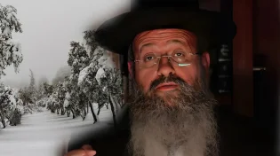 המקובל הרב יצחק בצרי: "יורד שלג בסיום ימי השובבי"ם? סימן שחטאינו נמחלו"