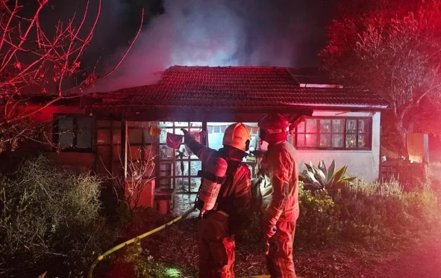 טרגדיה בגליל: קשיש נספה בשריפה בביתו בעקבות תנור חימום