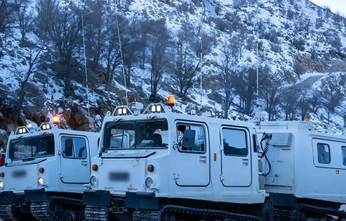 צה"ל נערך &ndash; והחרמון נפתח: השלג חוזר אחרי שנה וחצי