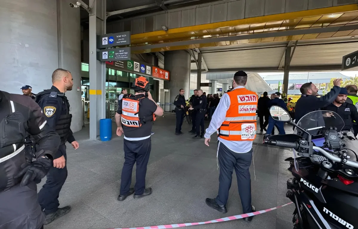 פיגוע דקירה בלב חיפה: חמישה נפצעו, בהם אחד באורח אנוש