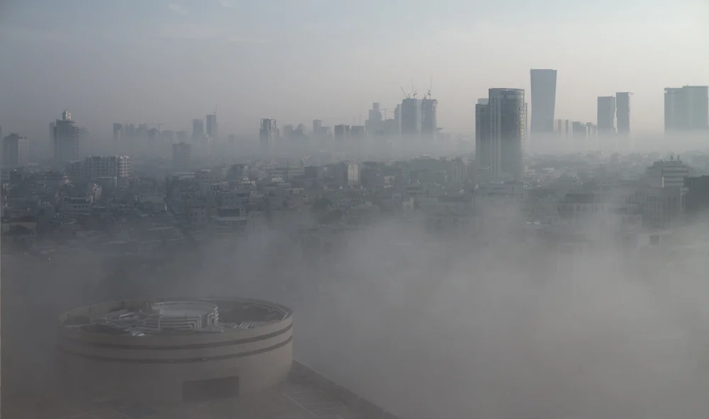 האובך בישראל בשיא, ומחקר חדש חושף: ההשלכות הבריאותיות חמורות משחשבתם