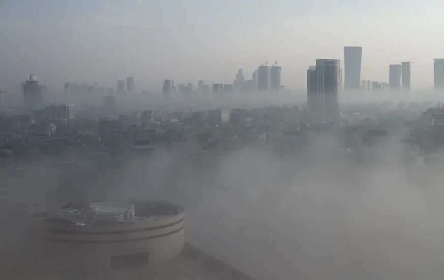 האובך בישראל בשיא, ומחקר חדש חושף: ההשלכות הבריאותיות חמורות משחשבתם האובך בישראל בשיא, ומחקר חדש חושף: ההשלכות הבריאותיות חמורות משחשבתם
