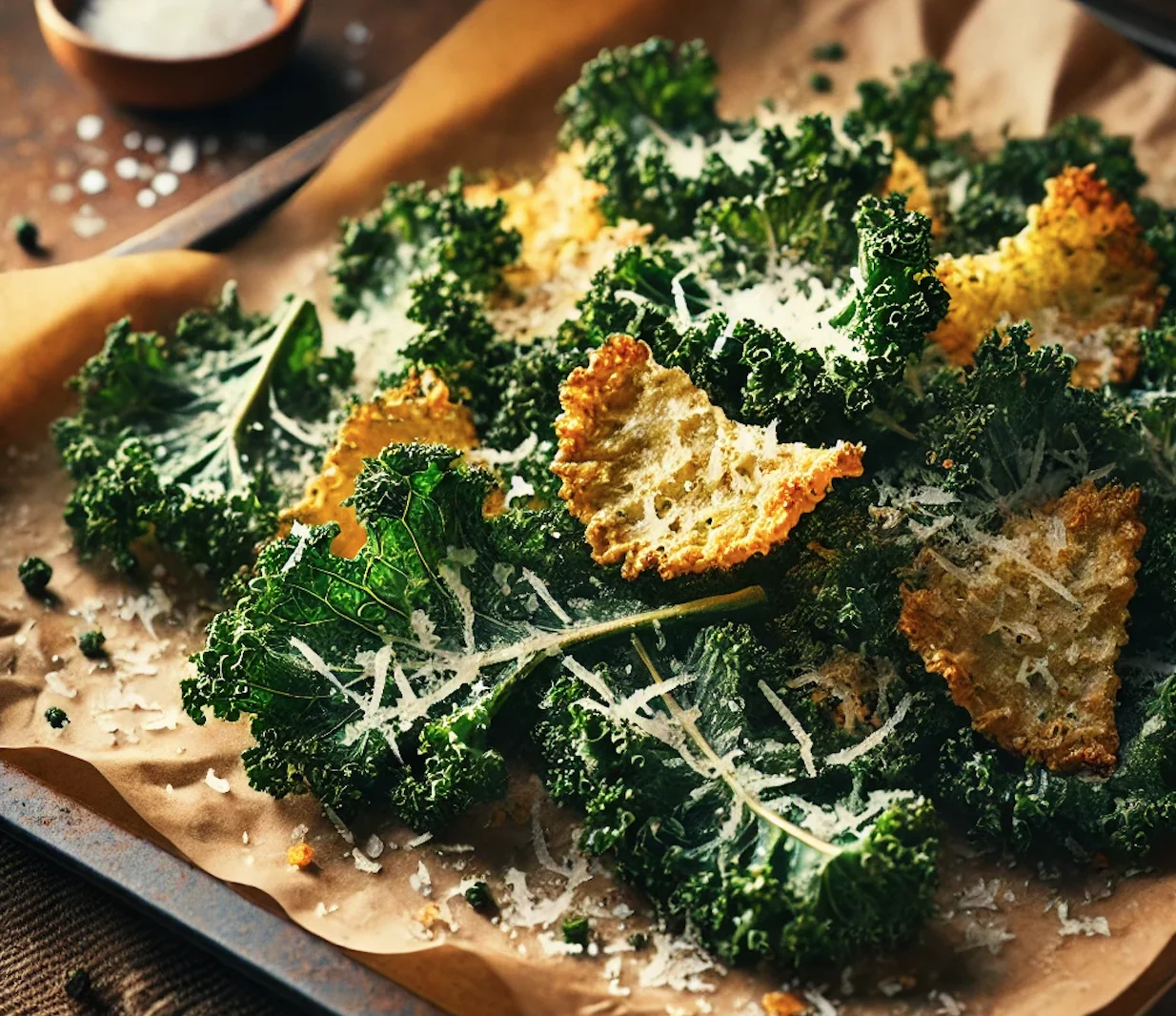 צ'יפס קייל פריך מהתנור – נשנוש בריא וטעים שאי אפשר להפסיק לאכול צ'יפס קייל פריך מהתנור – נשנוש בריא וטעים שאי אפשר להפסיק לאכול