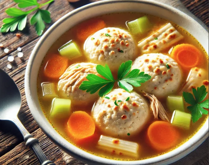 הסוד למרק קניידלך המושלם לפסח – רך, עשיר ומנחם