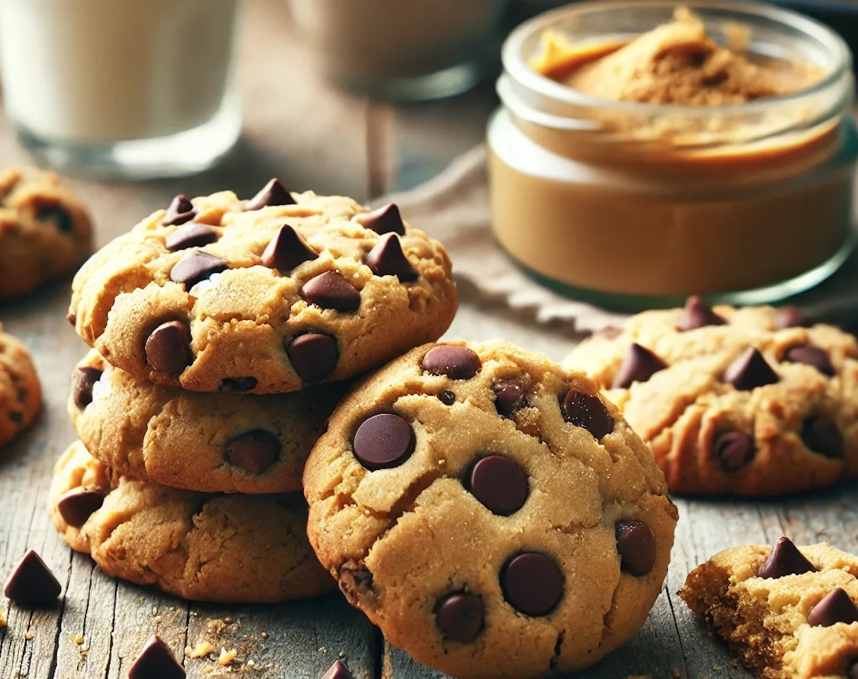 עוגיות טחינה ושוקולד – קלות להכנה, נמסות בפה – ובלי קמח