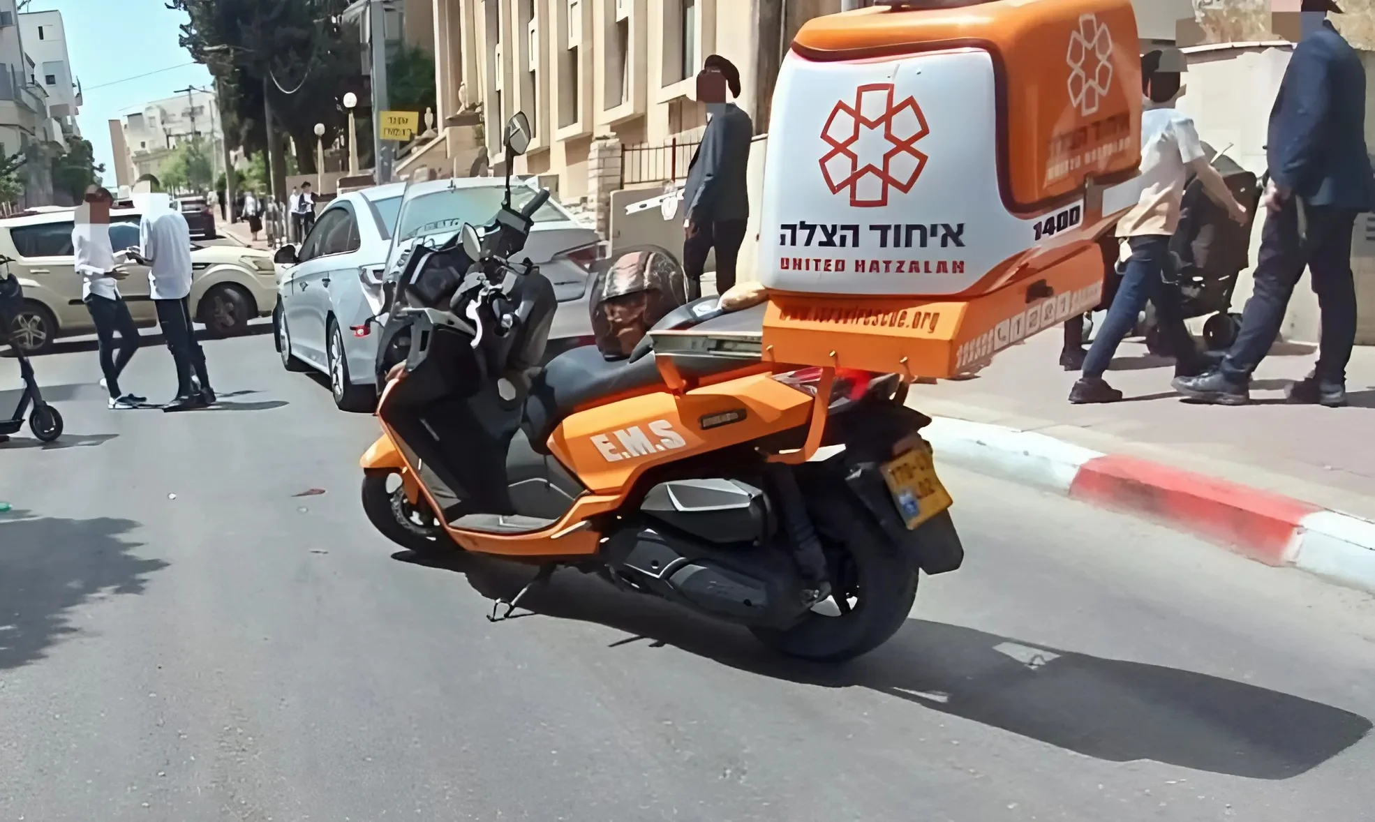 תאונה קשה בבני ברק: בן 6 נפגע מרכב – מצבו קשה